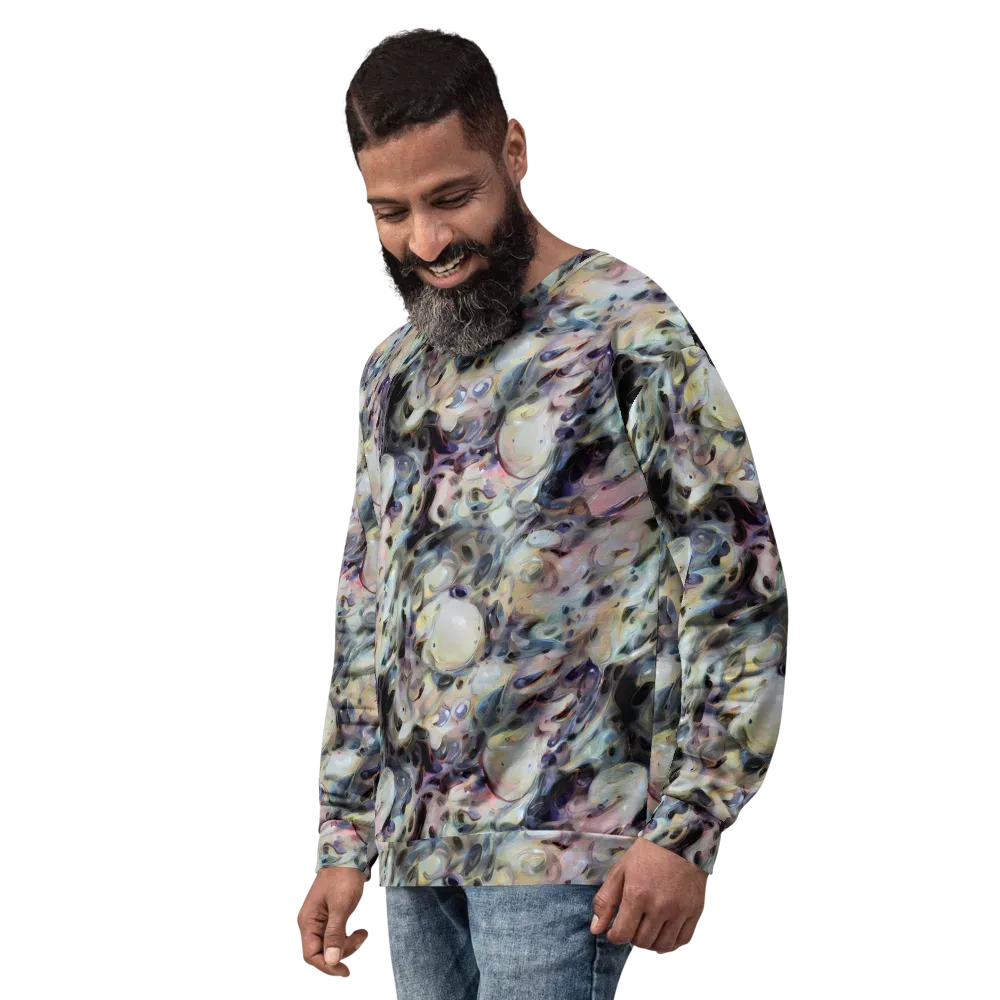 Opaline Drift on Sweatshirt — Left Front