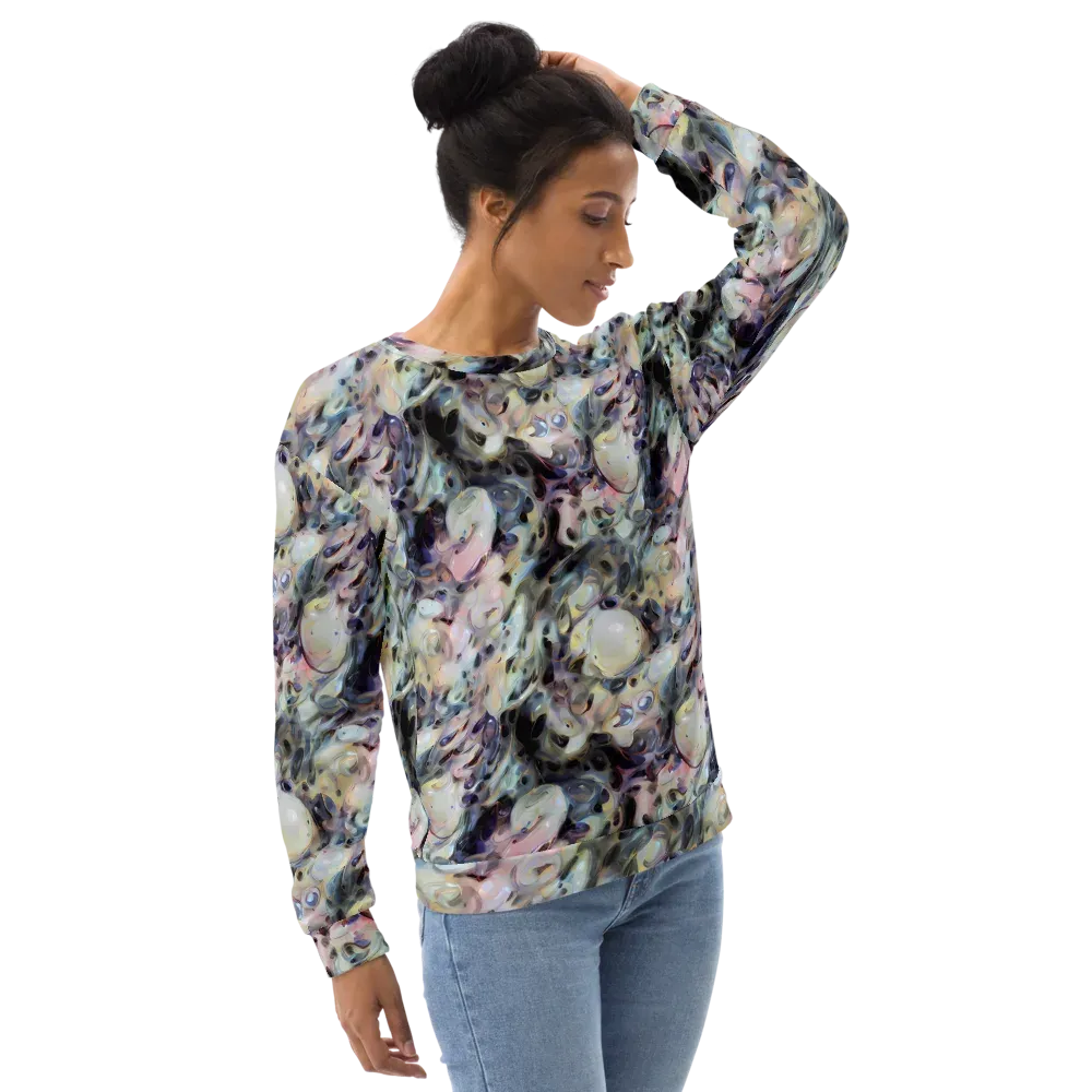 Opaline Drift on Sweatshirt — Right Front