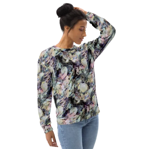 Opaline Drift on a Sweatshirt