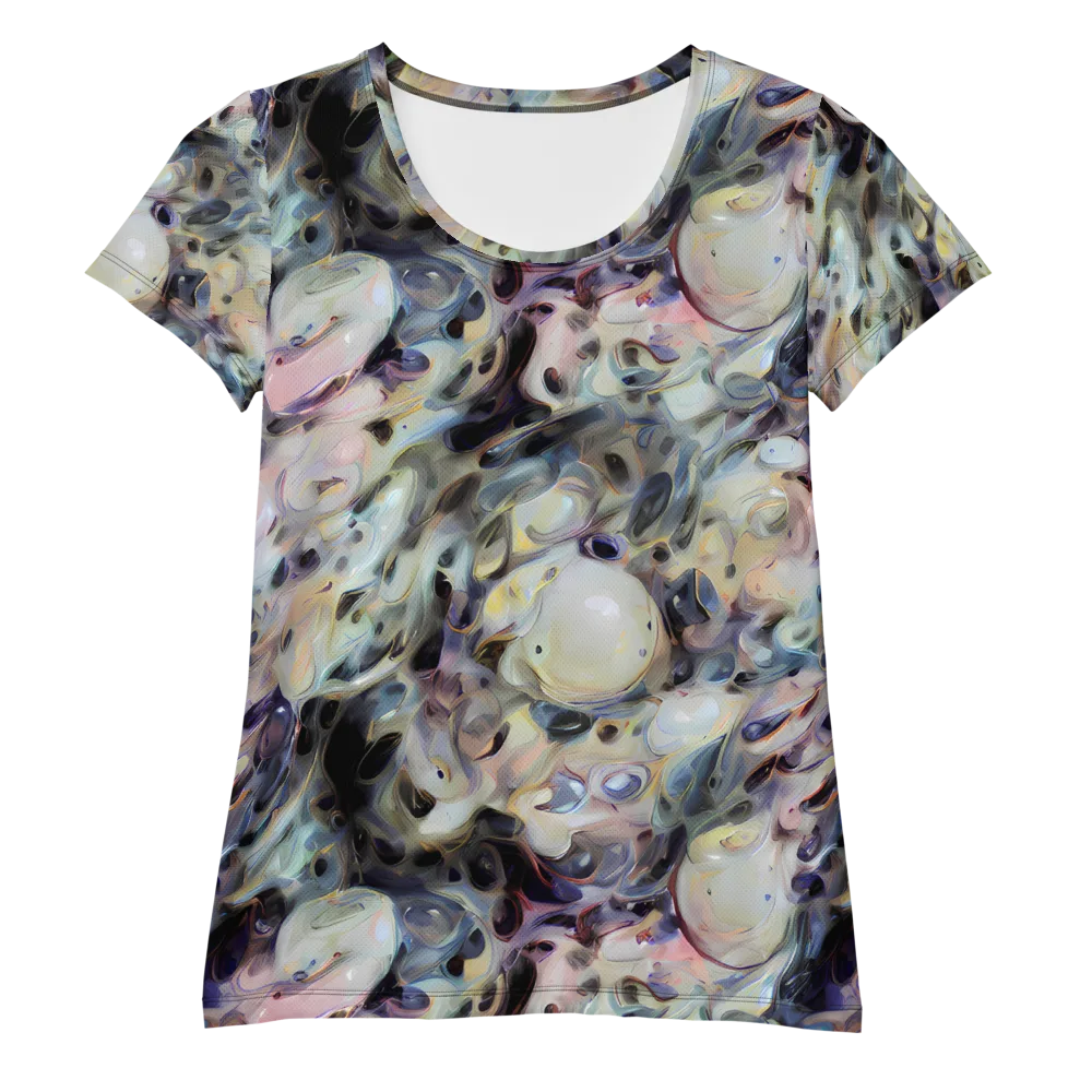 Opaline Drift on Women's Athletic T-Shirt — Front