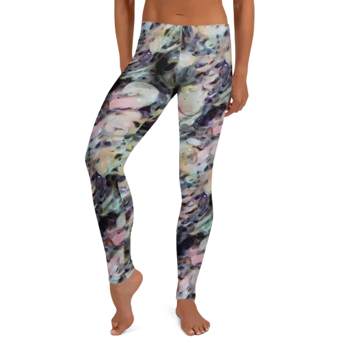 Opaline Drift on a Leggings