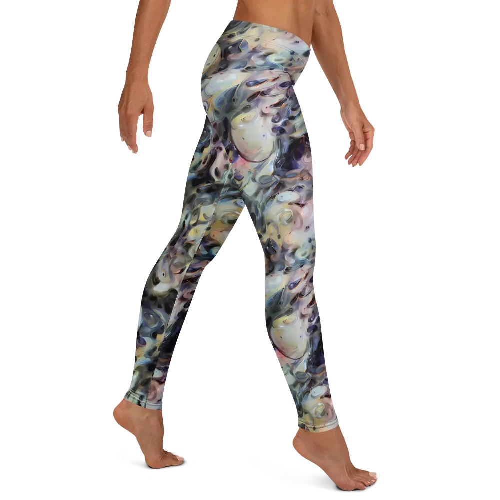 Opaline Drift on Leggings — Right