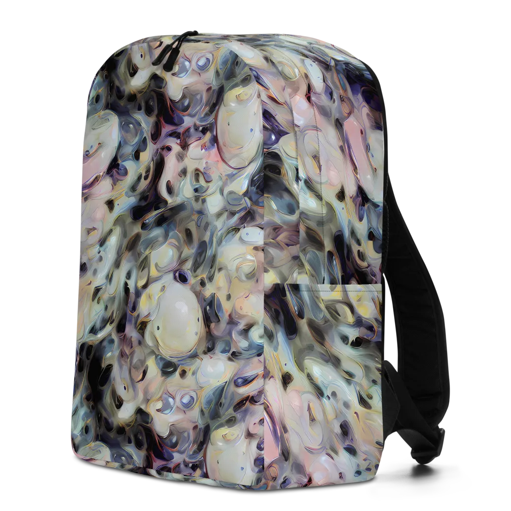 Opaline Drift on Minimalist Backpack — Left