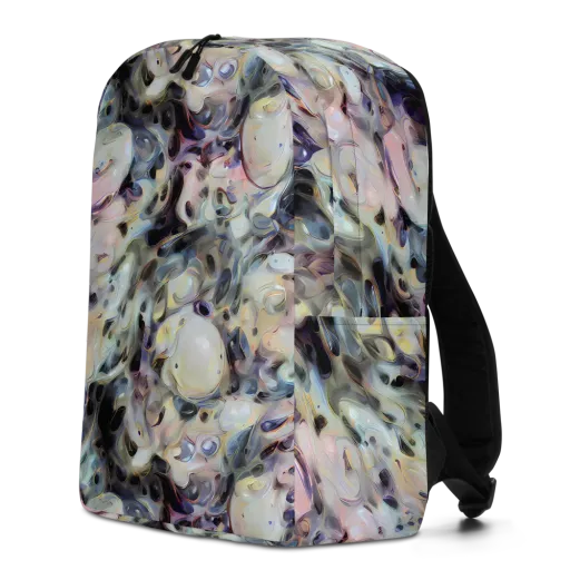 Opaline Drift on a Minimalist Backpack