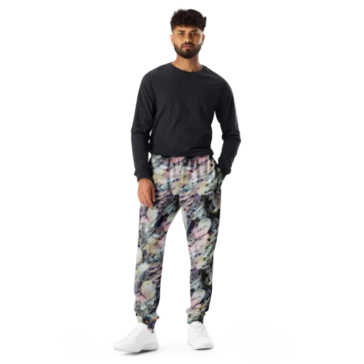 Opaline Drift on a Men's Joggers