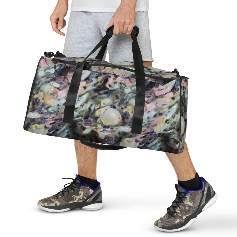Opaline Drift on Duffle Bag — Front