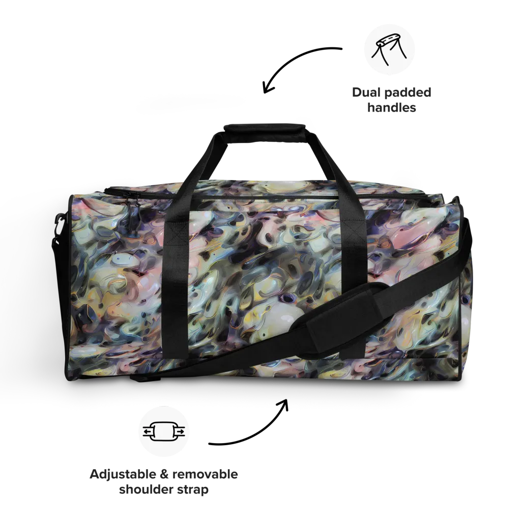 Opaline Drift on Duffle Bag — Front