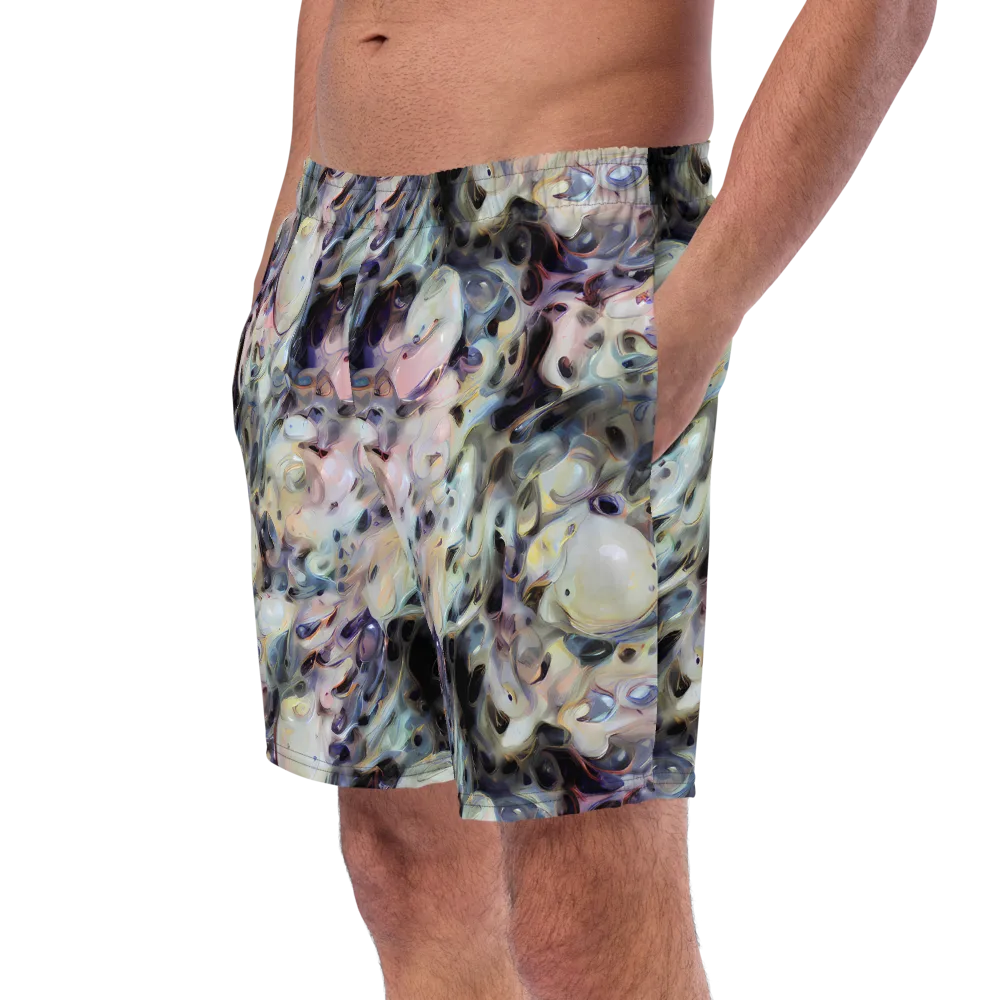 Opaline Drift on Swim Trunks — Left Front