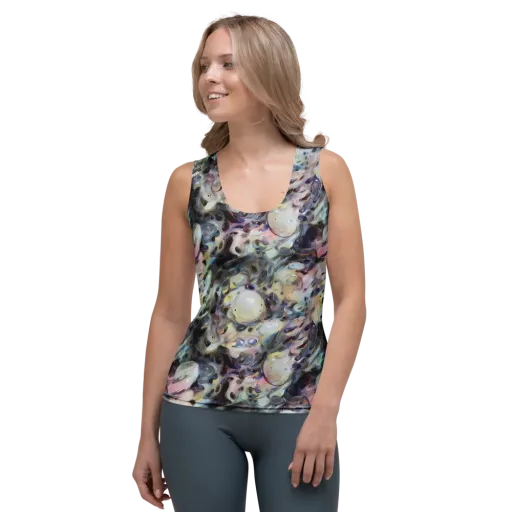 Opaline Drift on a Women's Tank Top