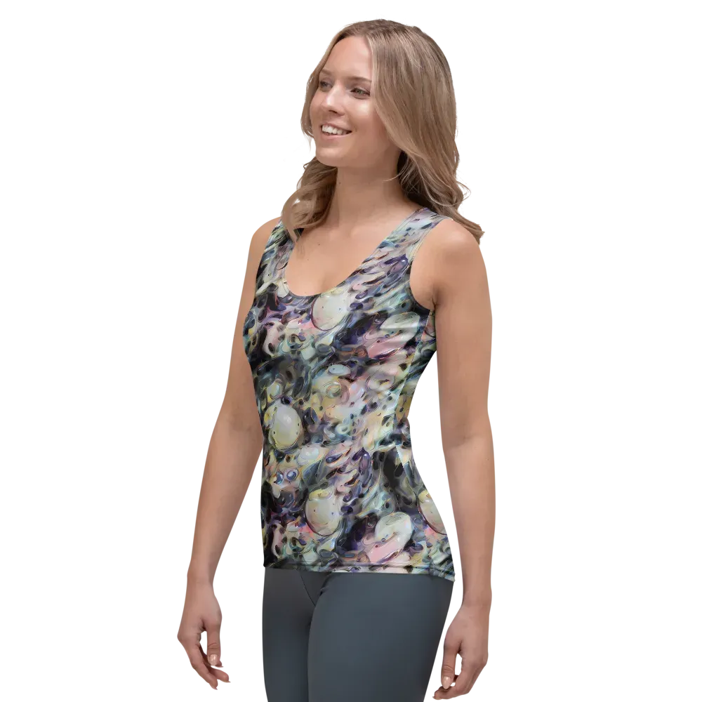 Opaline Drift on Women's Tank Top — Left Front