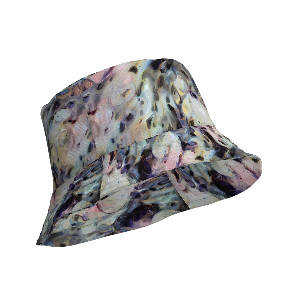 Opaline Drift on Reversible Bucket Hat — Product details Outside