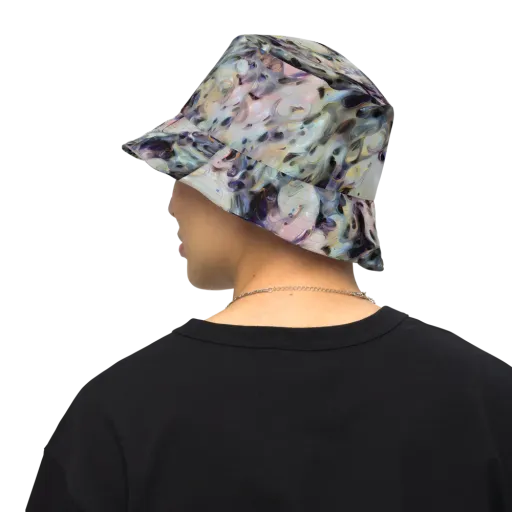 Opaline Drift on a Reversible Bucket Hat