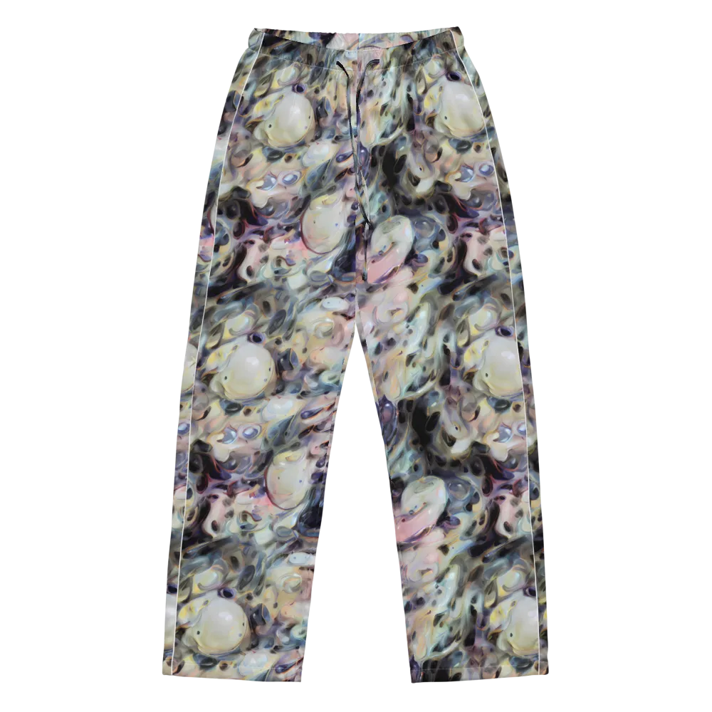Opaline Drift on Women's Pajama Pants — Front