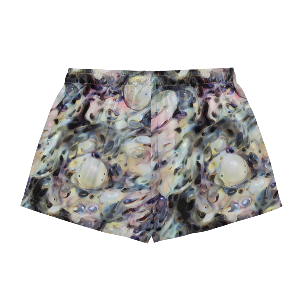 Opaline Drift on Women's Pajama Shorts — Back