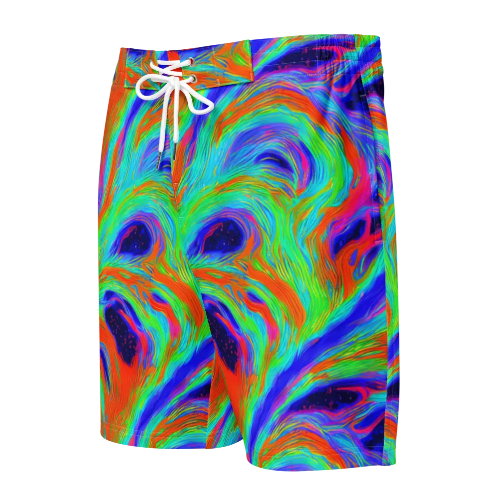 Rainbow Maelstrom on Men's Board Shorts — Front