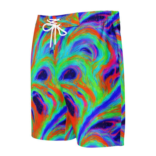 Rainbow Maelstrom on a Men's Board Shorts
