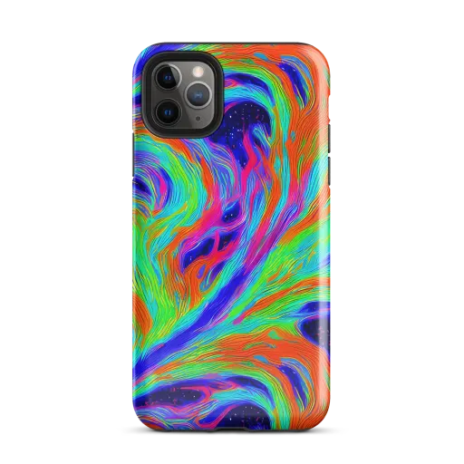 Rainbow Maelstrom on a Tough Case for iPhone®