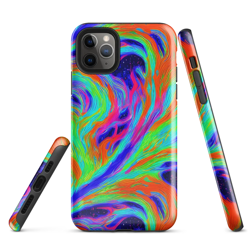 Rainbow Maelstrom on Tough Case for iPhone® — Front