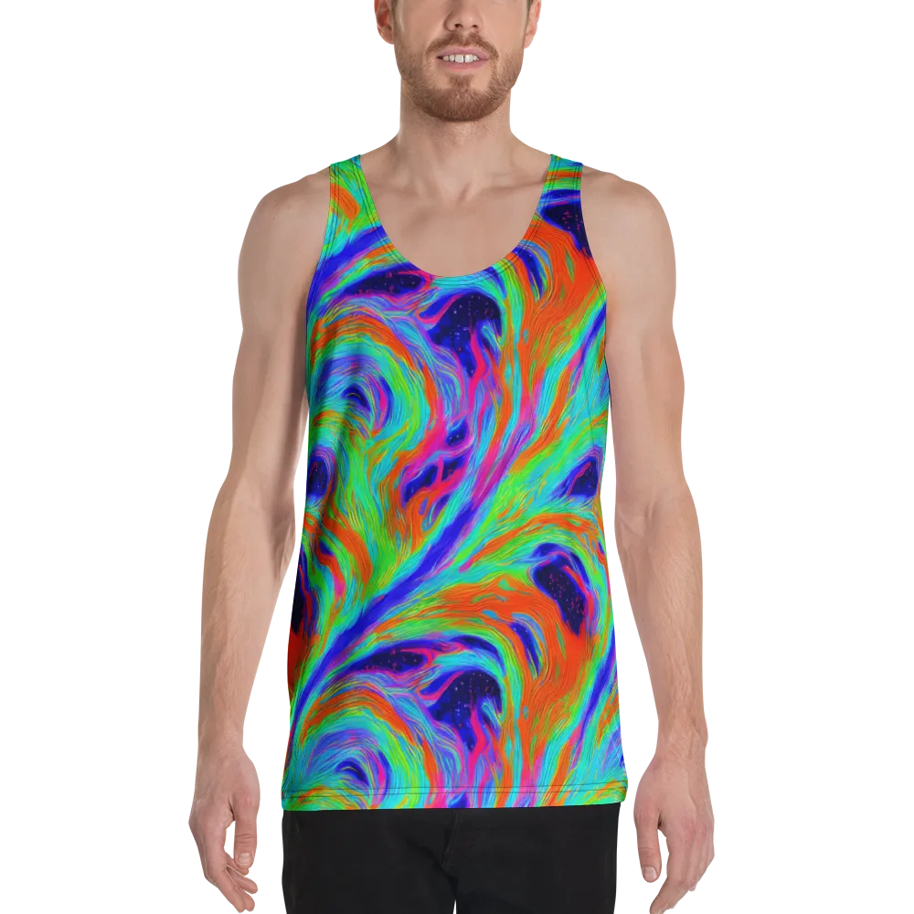 Rainbow Maelstrom on Men's Tank Top — Front