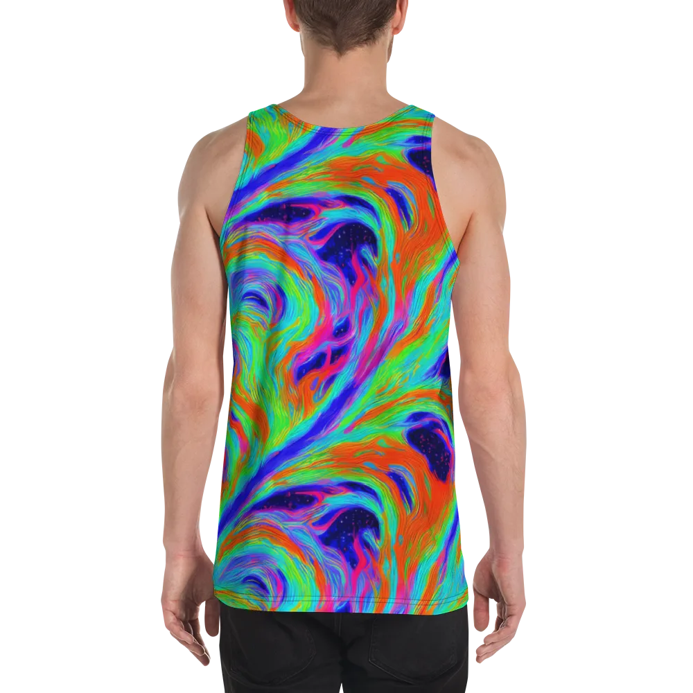 Rainbow Maelstrom on Men's Tank Top — Back