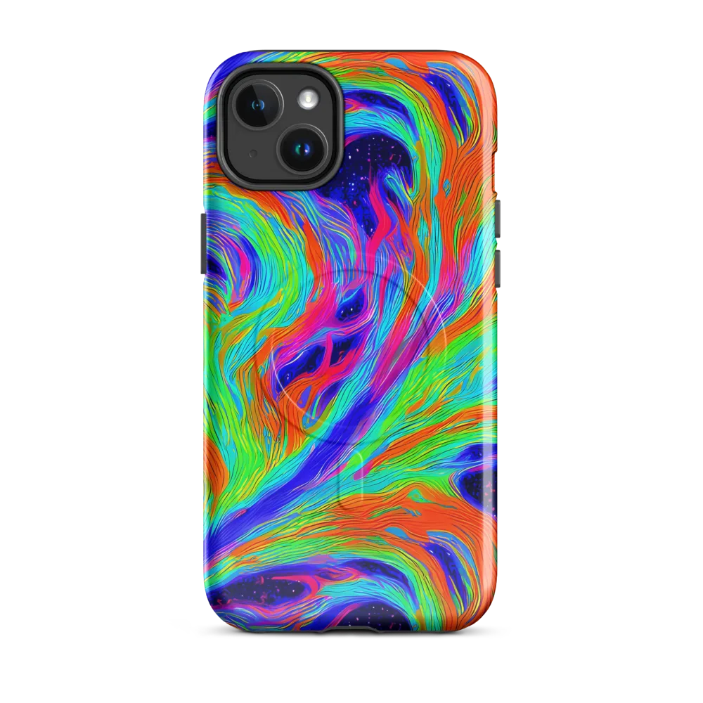 Rainbow Maelstrom on MagSafe Tough Case for iPhone® — Front