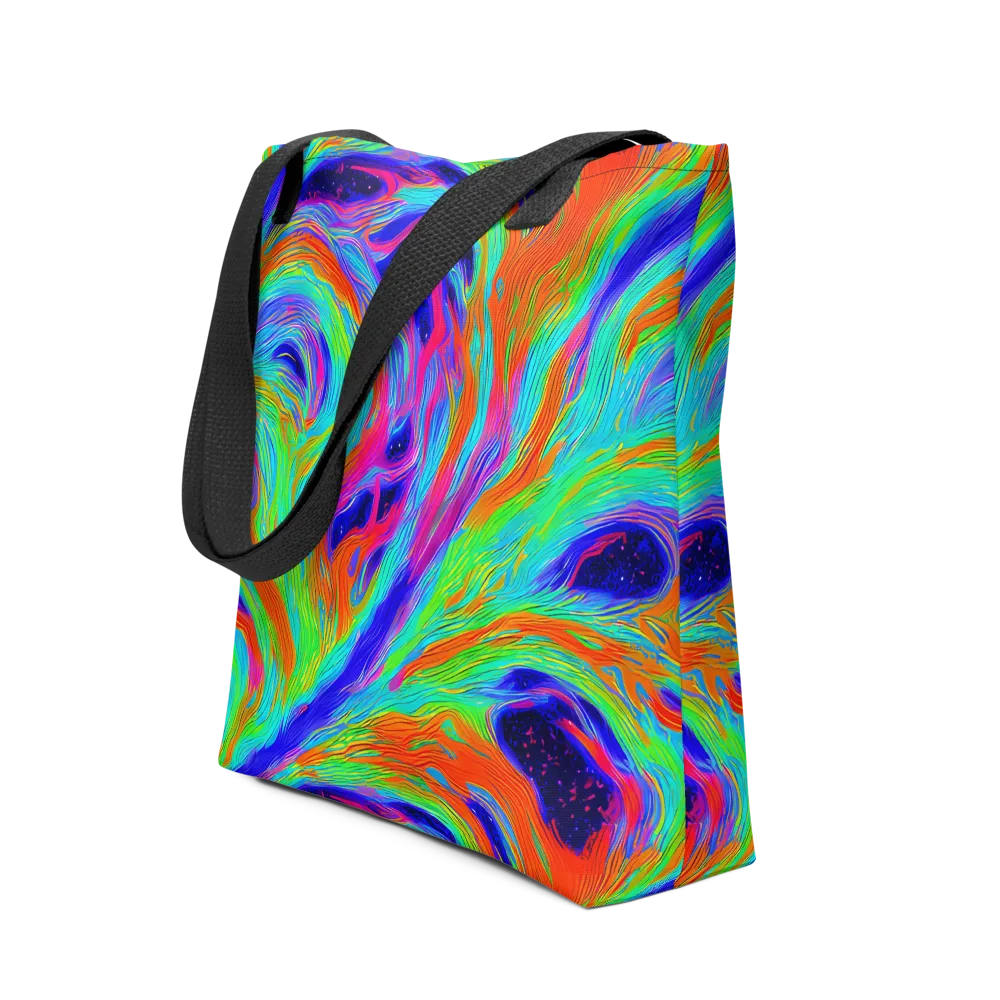 Rainbow Maelstrom on Tote Bag — Front