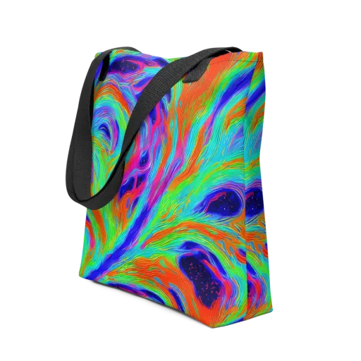 Rainbow Maelstrom on a Tote Bag