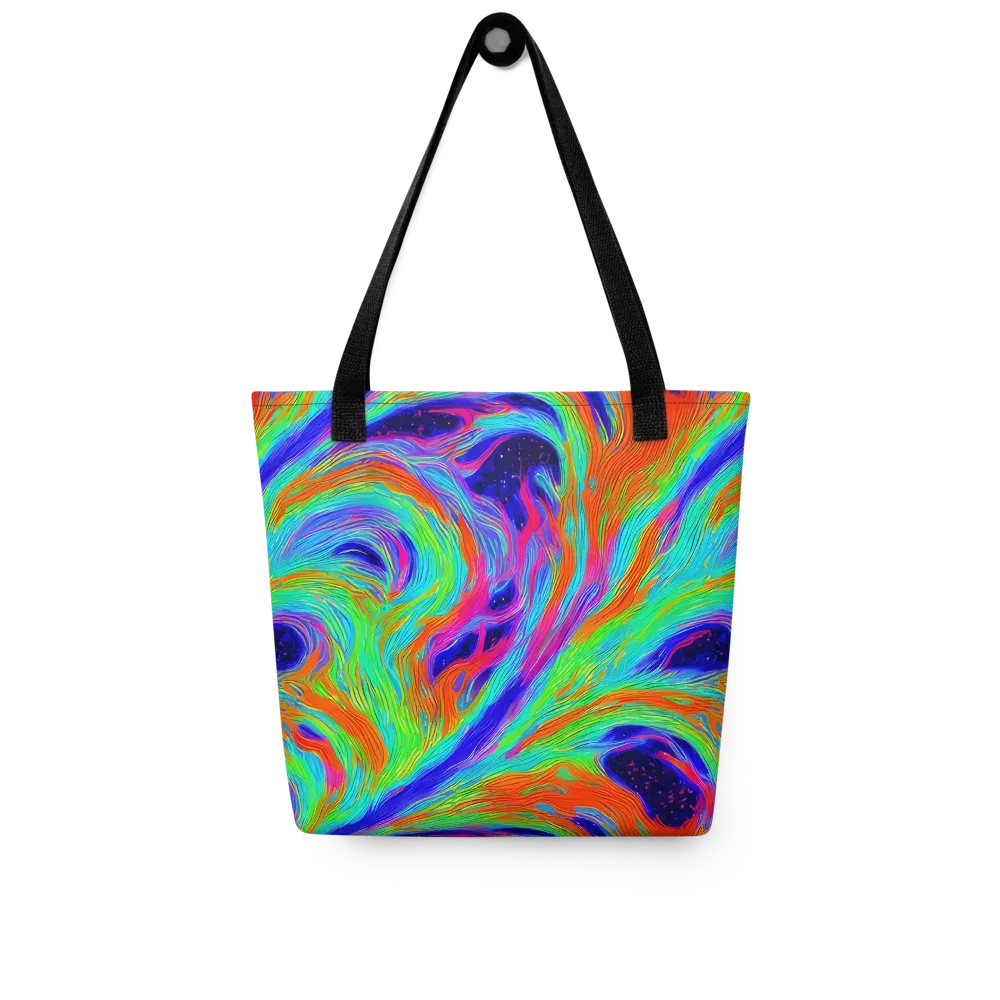 Rainbow Maelstrom on Tote Bag — Front