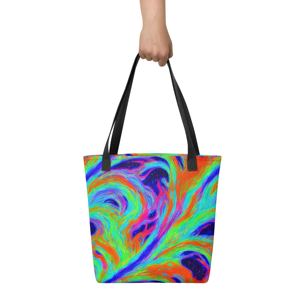 Rainbow Maelstrom on Tote Bag — Front