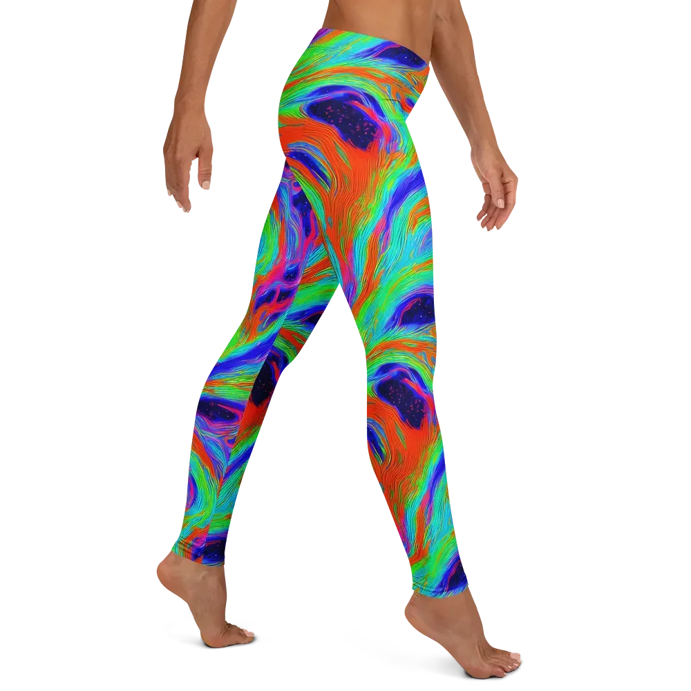 Rainbow Maelstrom on Leggings — Right