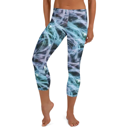 Icelight Drift on a Capri Leggings