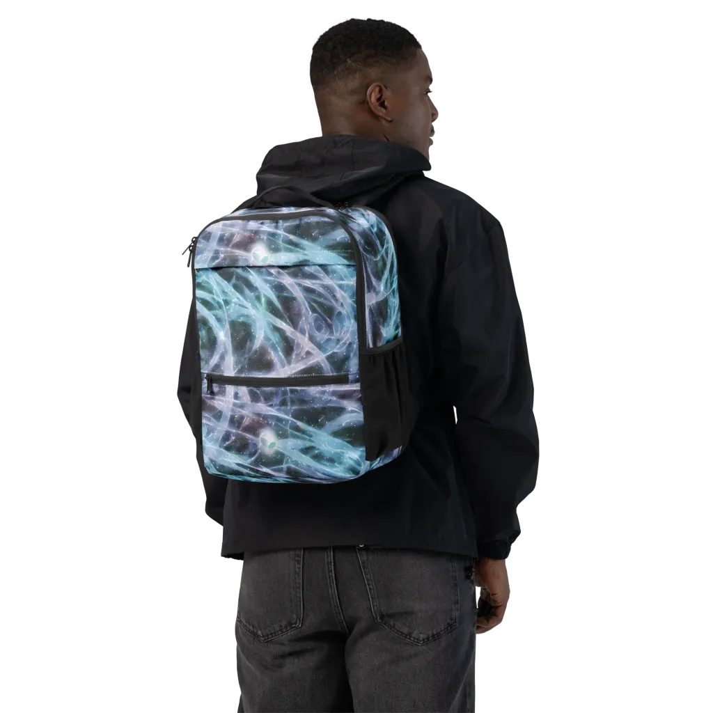 Icelight Drift on Utility Backpack — Back
