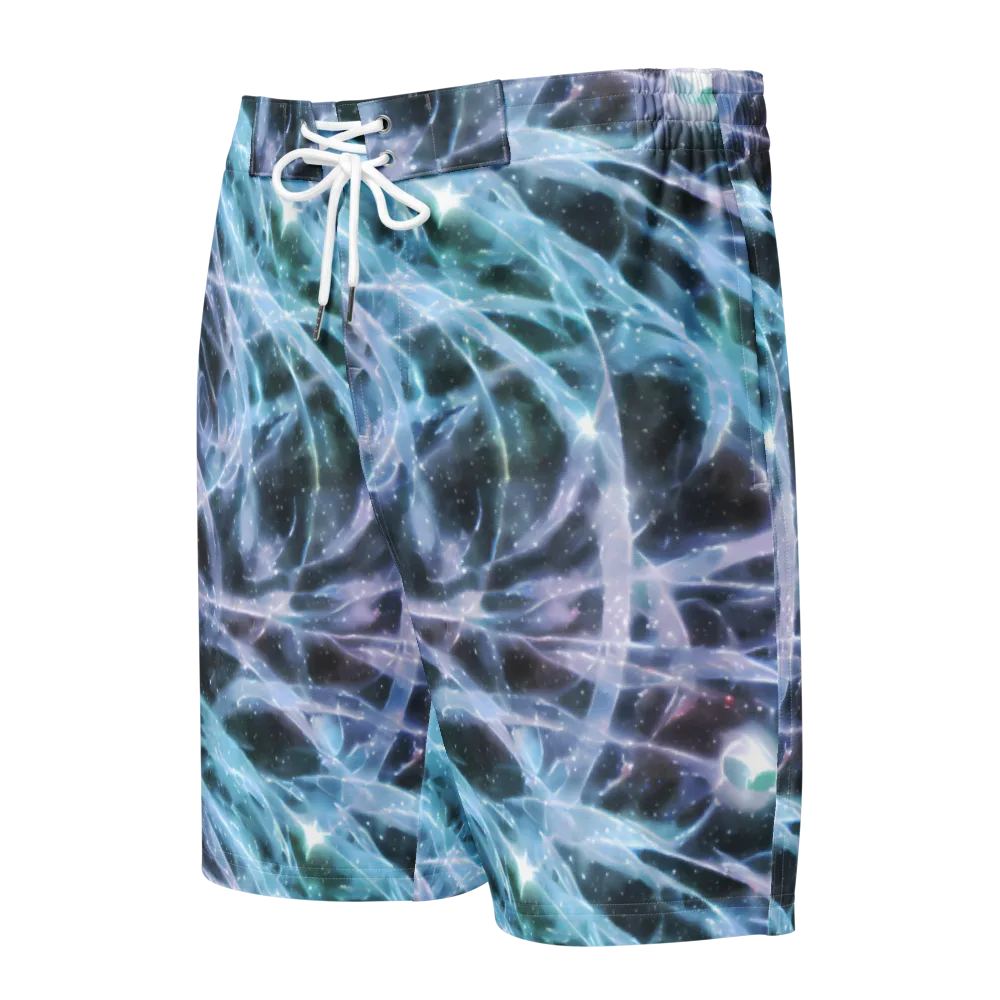 Icelight Drift on Men's Board Shorts — Front