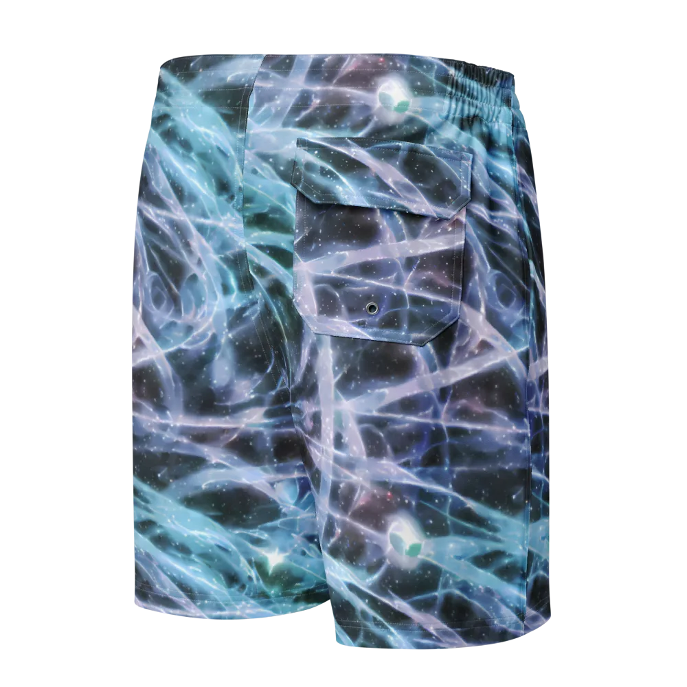 Icelight Drift on Men's Board Shorts — Back