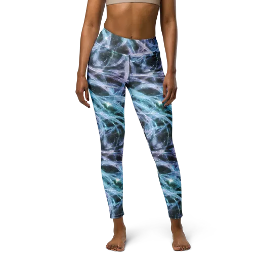 Icelight Drift on a Yoga Leggings