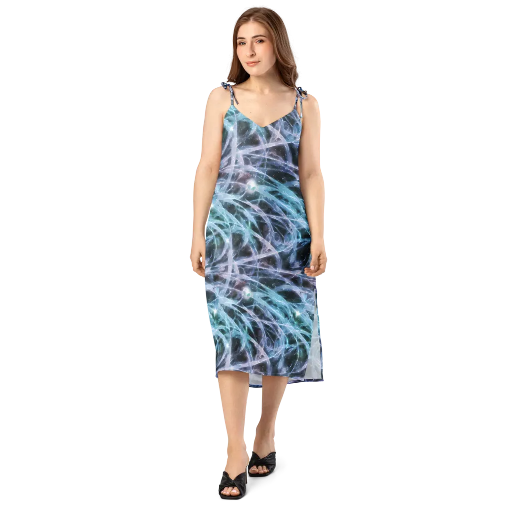 Icelight Drift on Slip Dress — Front