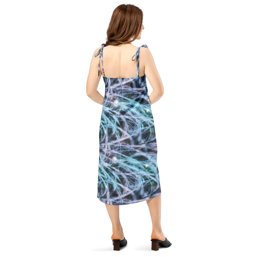 Icelight Drift on Slip Dress — Back