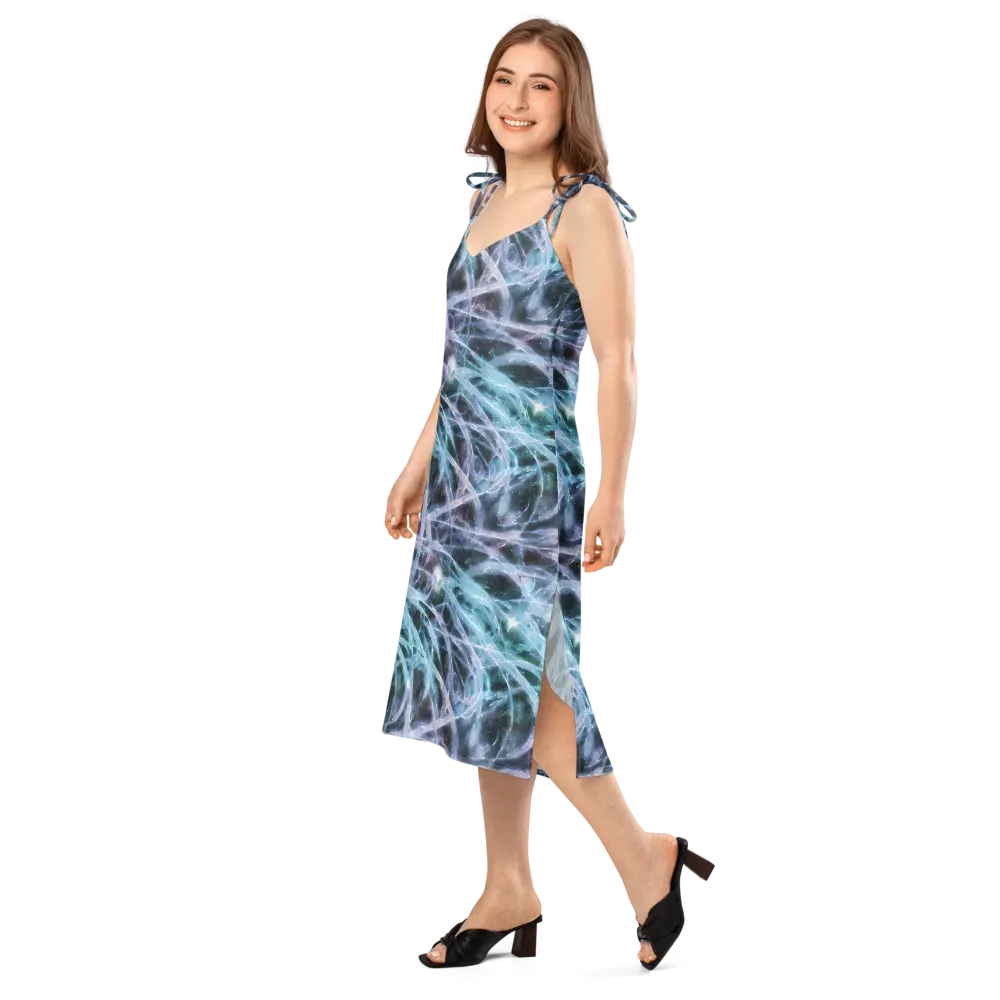 Icelight Drift on Slip Dress — Left Front