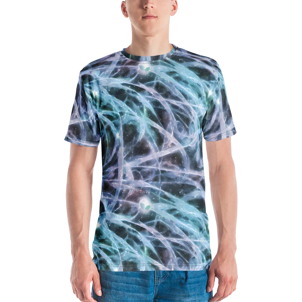 Icelight Drift on Men's Crew Neck T-Shirt — Front