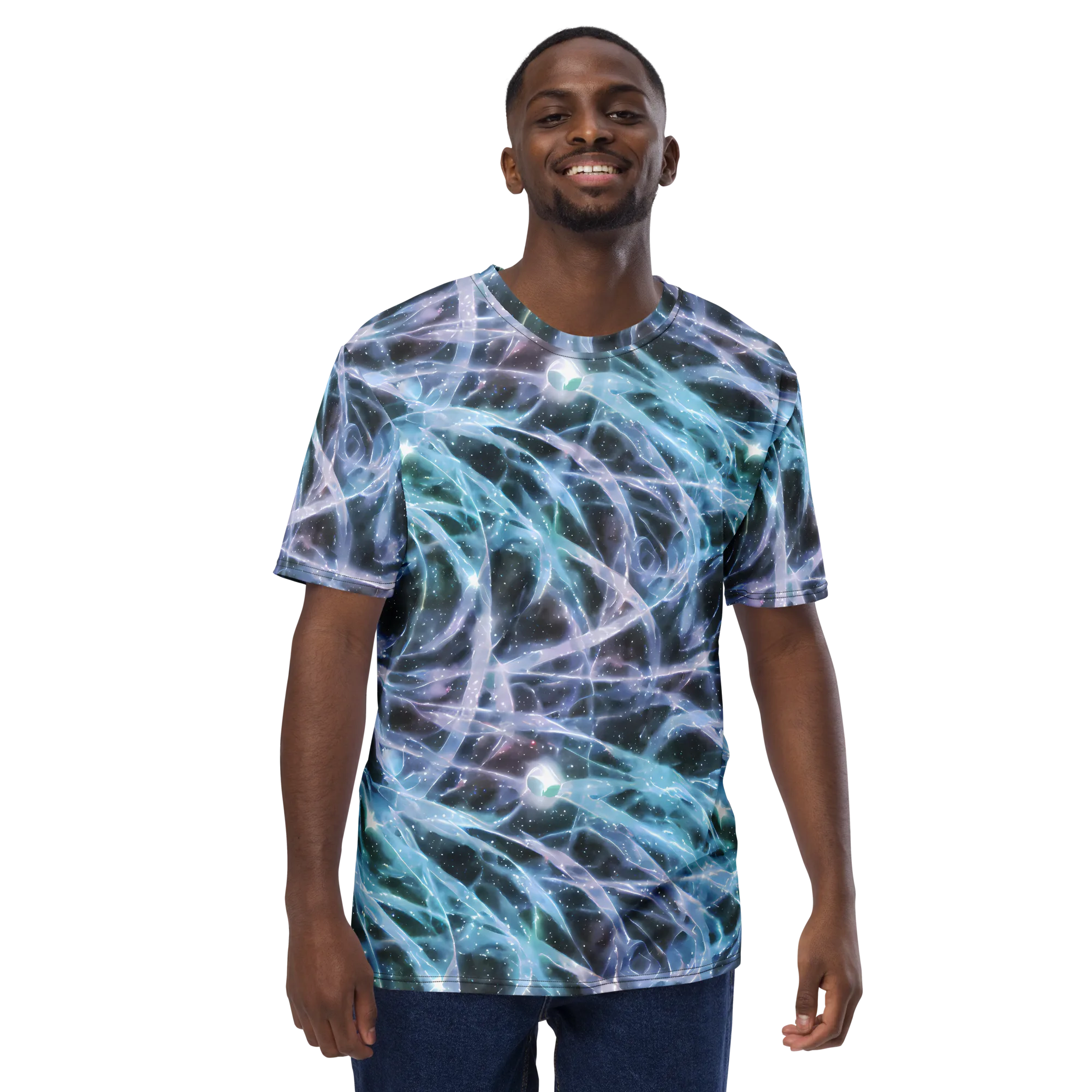 Icelight Drift on Men's Crew Neck T-Shirt — Front
