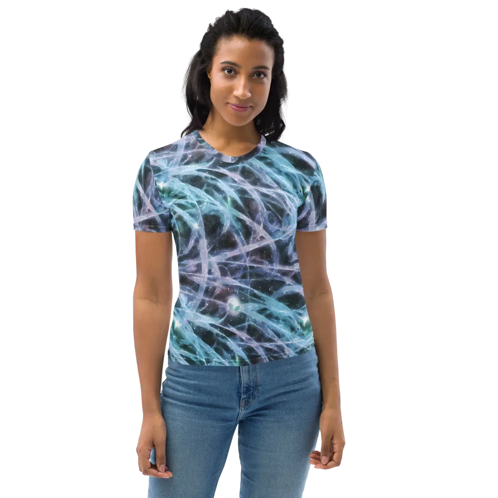 Icelight Drift on Women's Crew Neck T-Shirt — Front