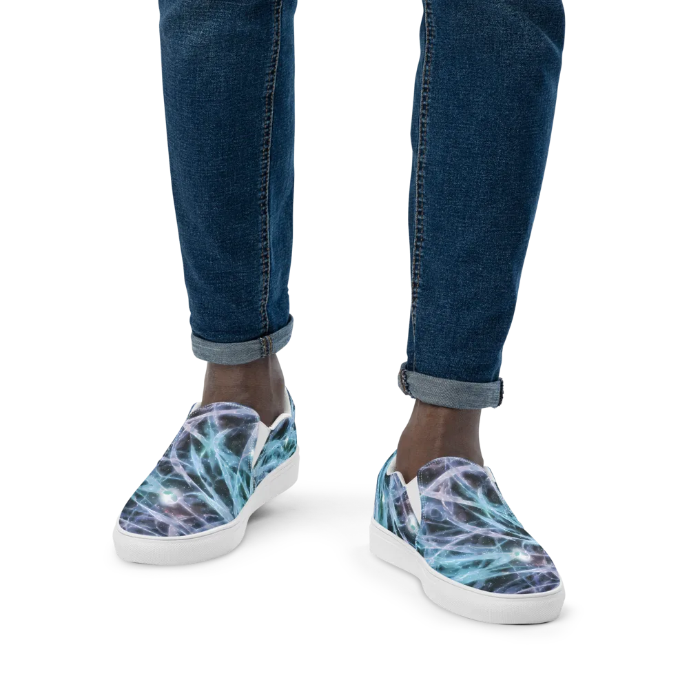 Icelight Drift on Men's Slip-On Canvas Shoes — Front