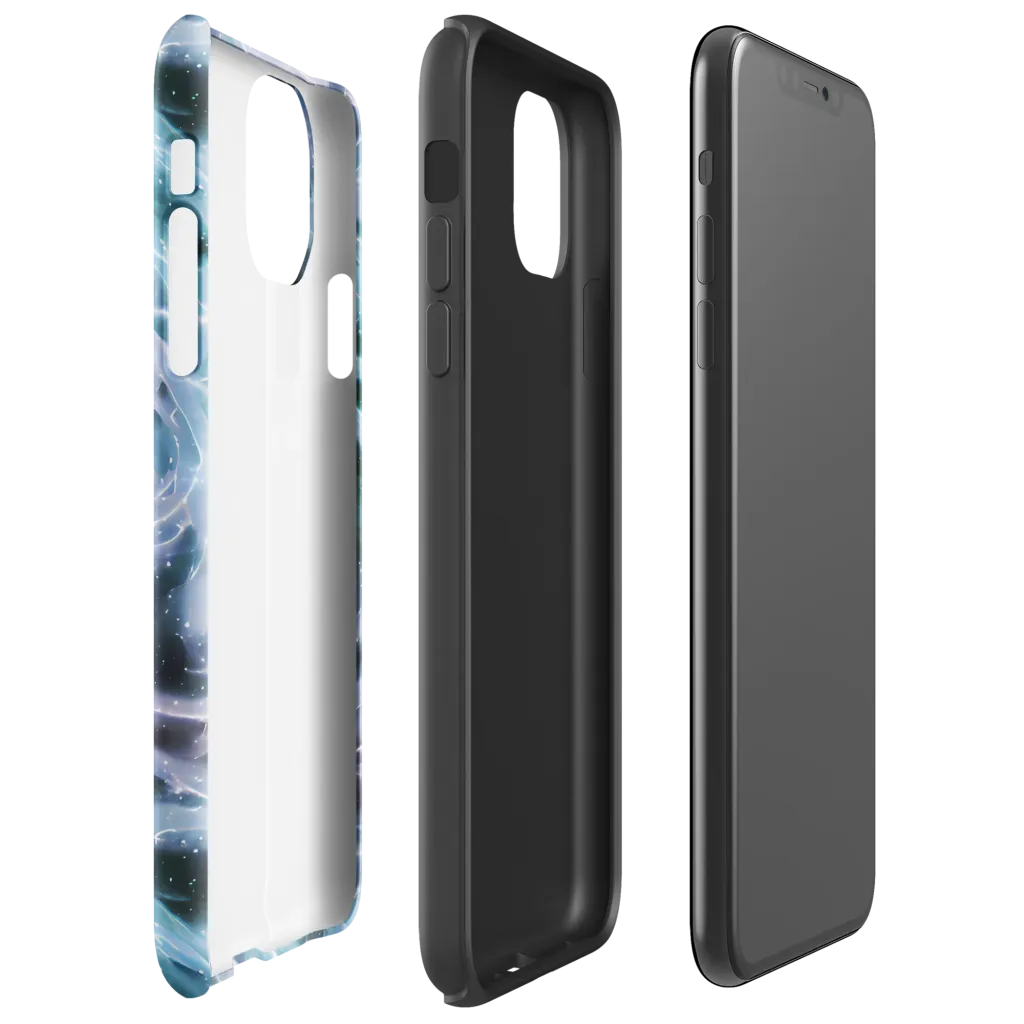 Icelight Drift on Tough Case for iPhone® — Right