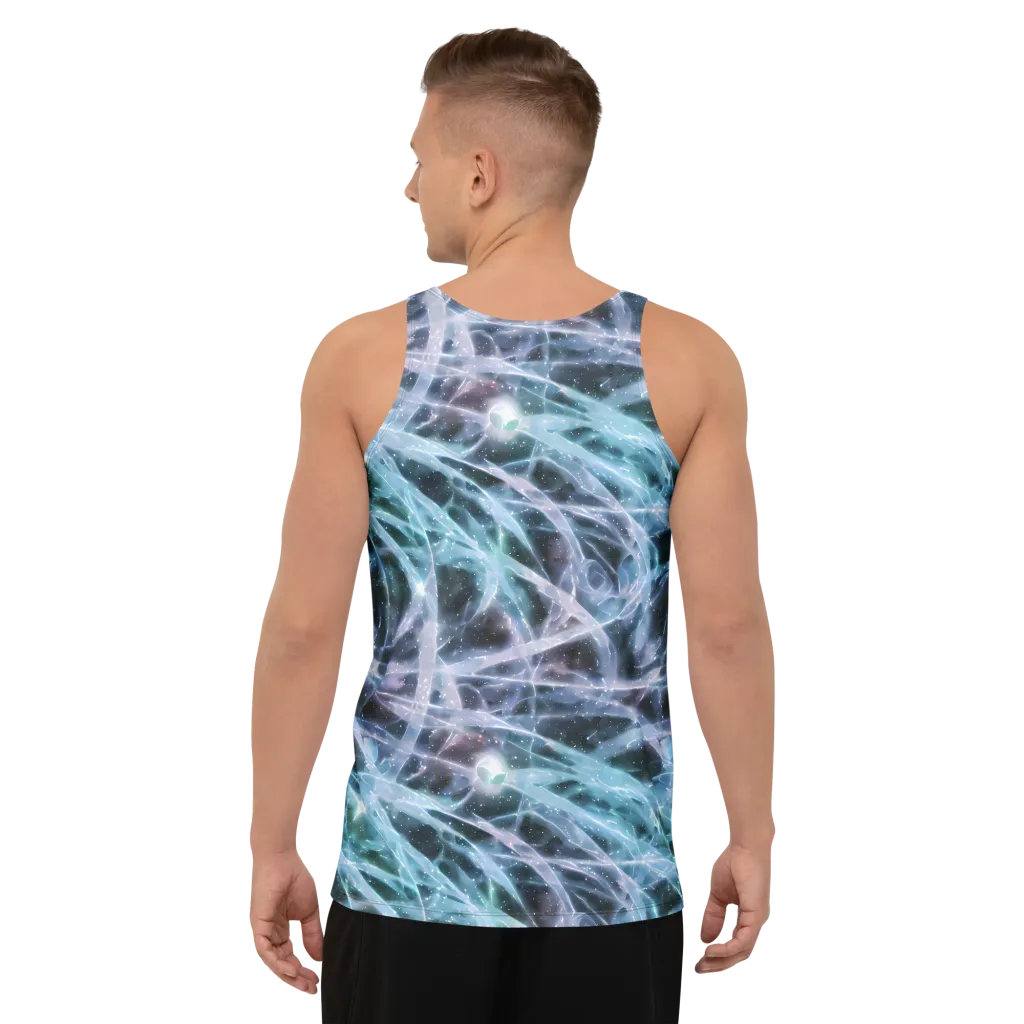 Icelight Drift on Men's Tank Top — Back
