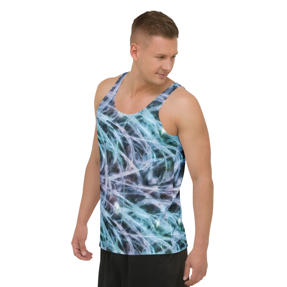 Icelight Drift on Men's Tank Top — Left Front