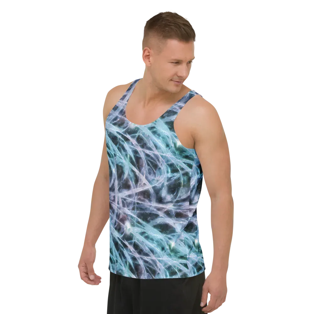 Icelight Drift on Men's Tank Top — Left Front