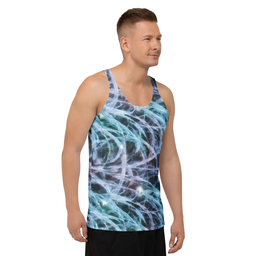 Icelight Drift on Men's Tank Top — Right Front