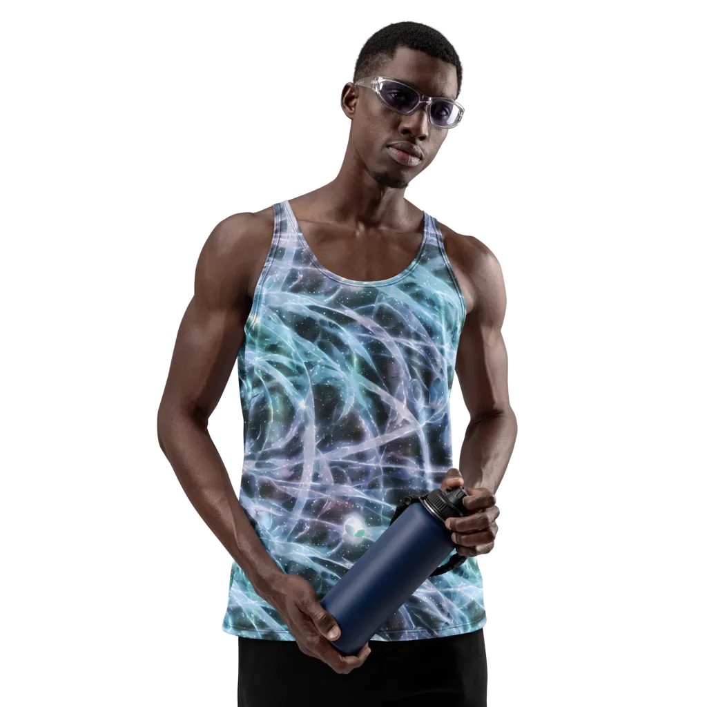 Icelight Drift on Men's Tank Top — Front