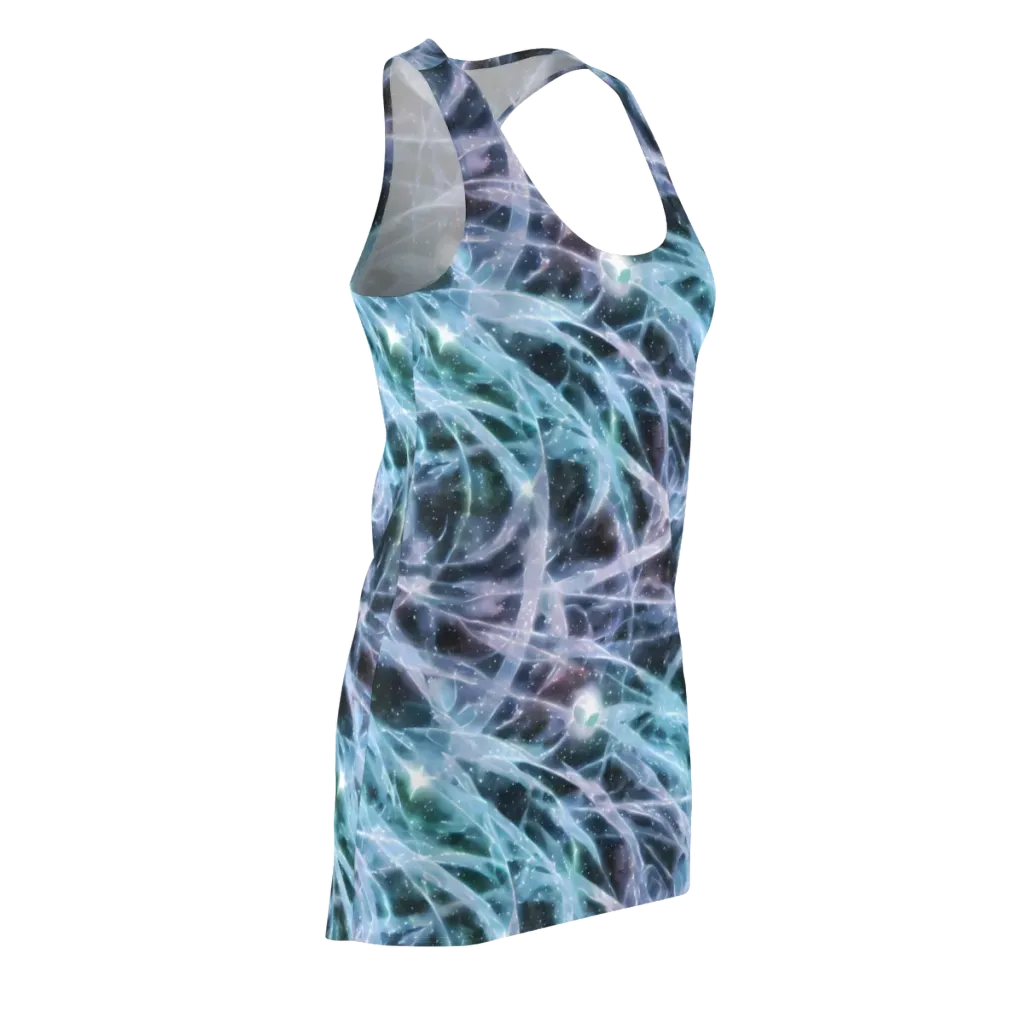 Icelight Drift on Racerback Dress — Front Side