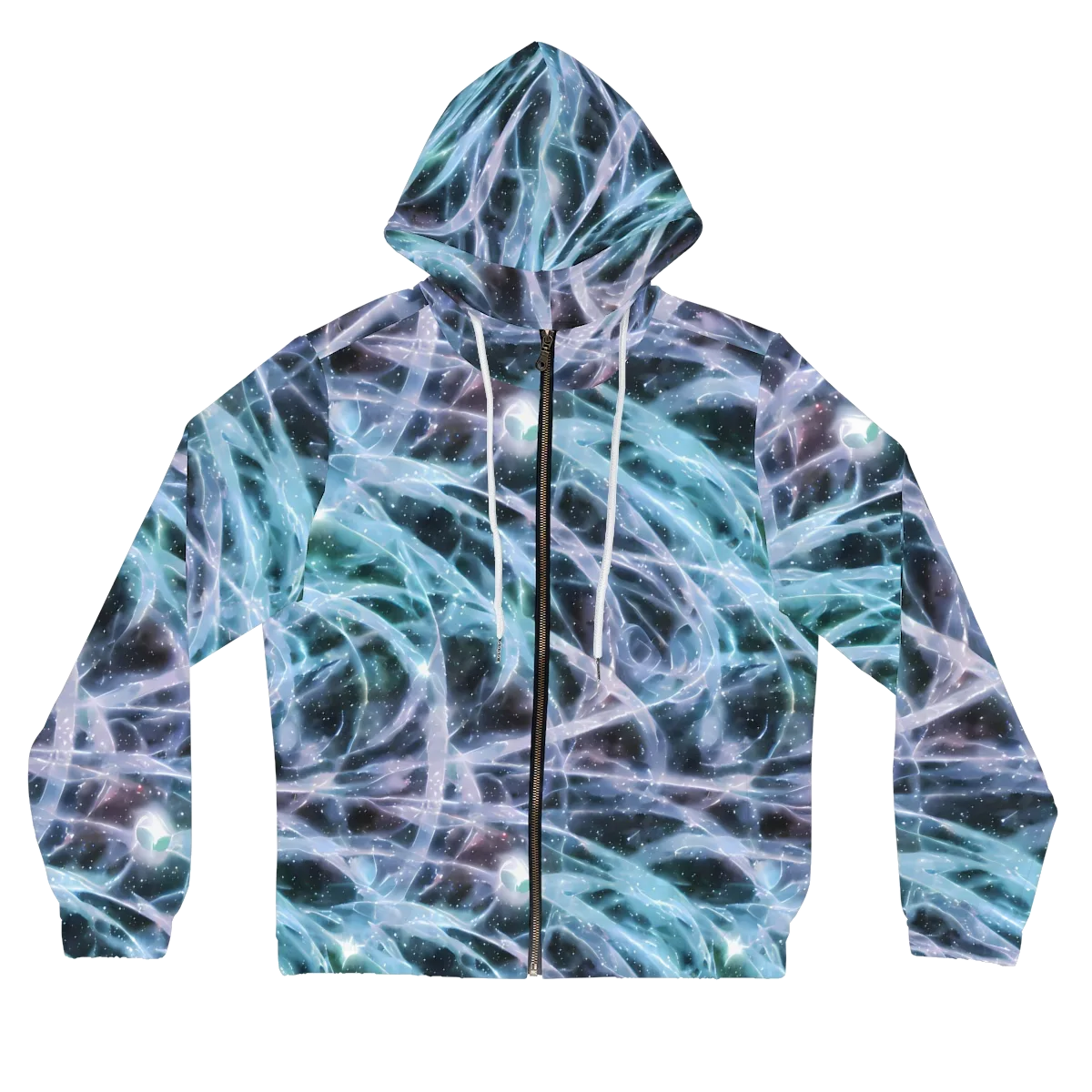 Icelight Drift on Women's Full-Zip Hoodie — Front